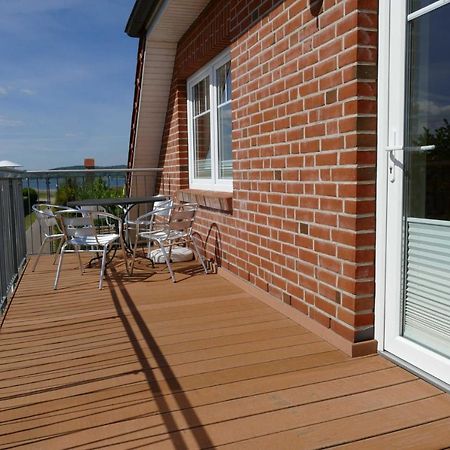 Haus Am Deich Feriendomizil Mit Balkon Lägenhet Baabe Exteriör bild
