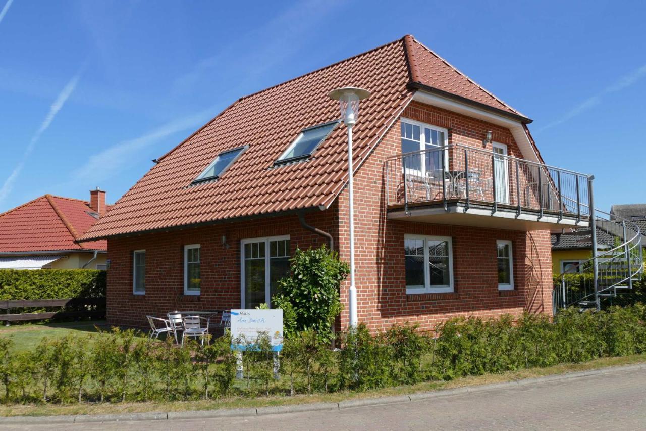 Haus Am Deich Feriendomizil Mit Balkon Lägenhet Baabe Exteriör bild